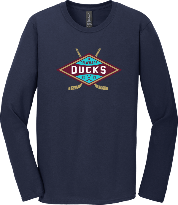 Delaware Ducks Softstyle Long Sleeve T-Shirt