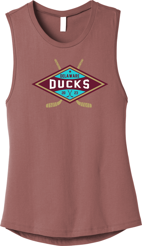 Delaware Ducks Womens Jersey Muscle Tank