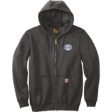 Montclair Blues Carhartt Midweight Hooded Zip-Front Sweatshirt