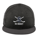 Midd South Hockey New Era Shadow Heather Striped Flat Bill Snapback Cap