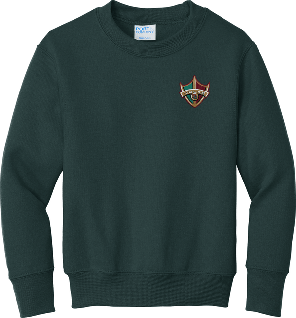 Delaware Ducks Youth Core Fleece Crewneck Sweatshirt